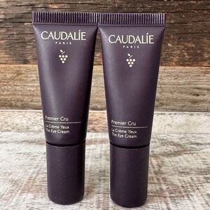 Caudalie x2 Premier Cru The Eye Cream 5ml (Lot of 2) New Mini